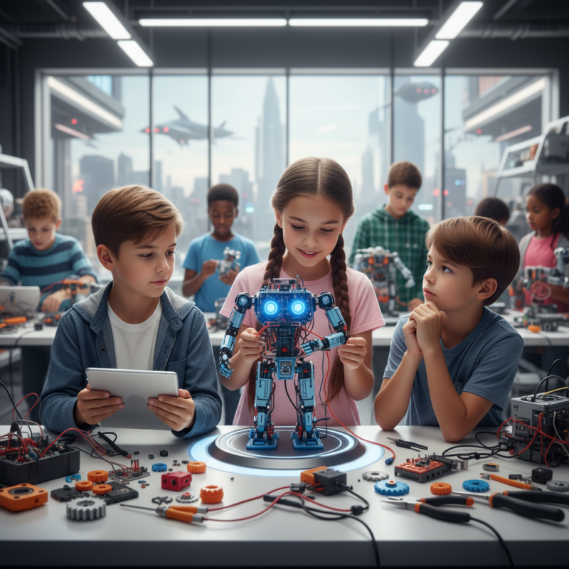 What Skills Do Kids Gain from Building Robots for the Future?