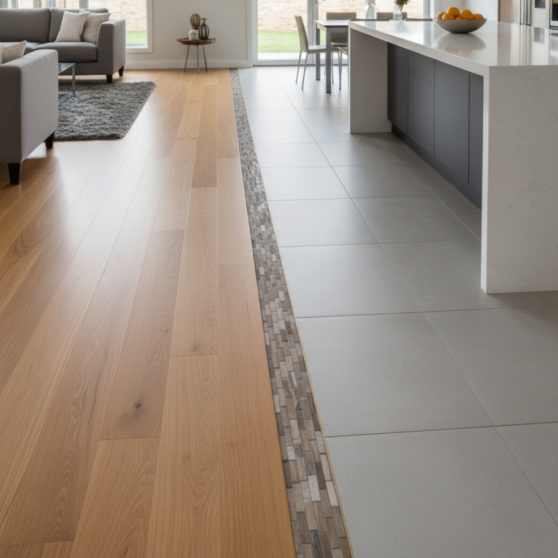 How to Transition Between Different Flooring Types Seamlessly?