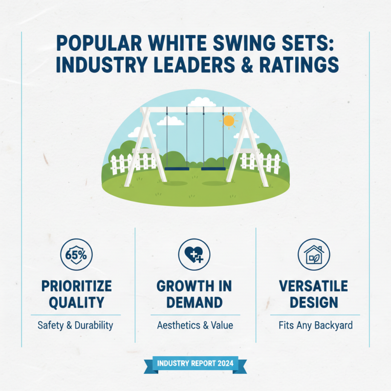 Top 10 White Swing Set Models for Your Backyard Fun?