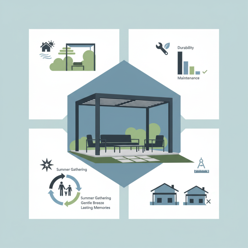 2026 Best Modern Aluminum Pergola Ideas for Your Home?