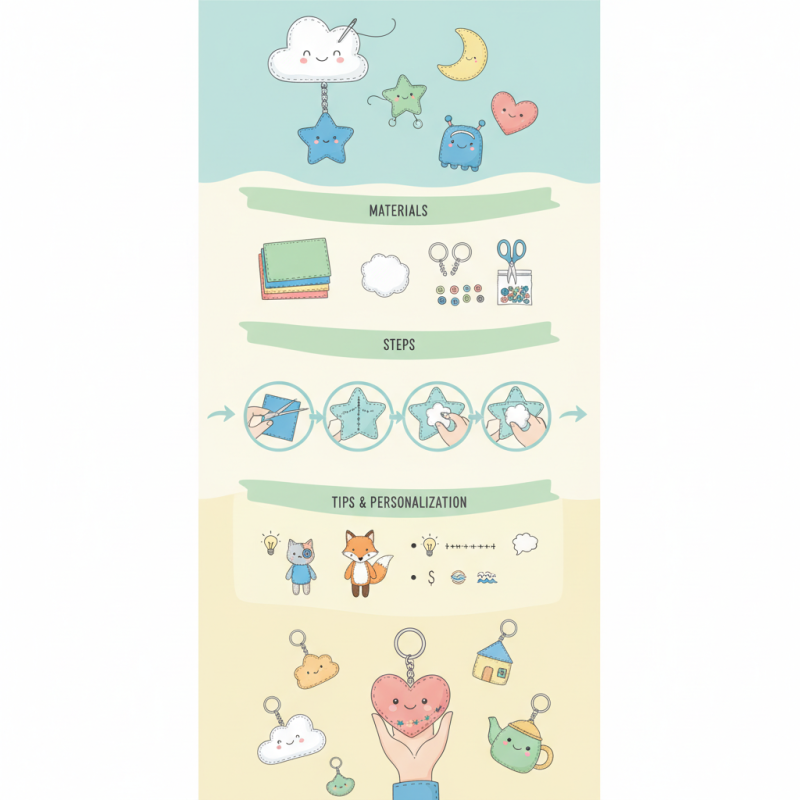How to Make Your Own Stuffy Keychains at Home?