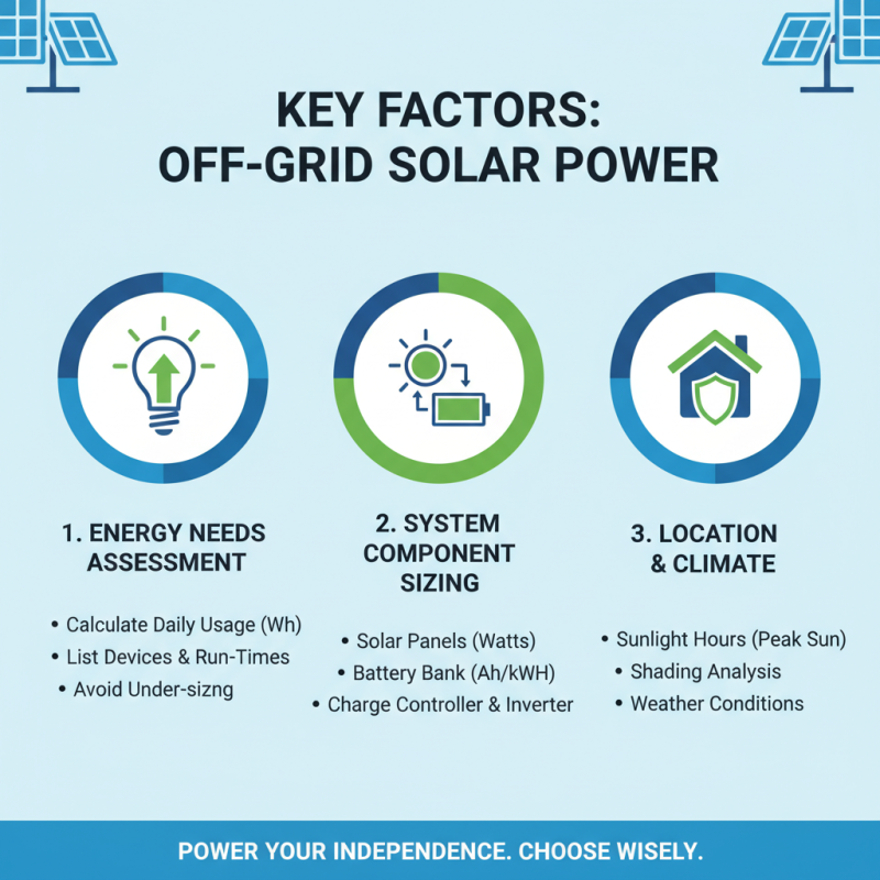 2026 How to Choose the Best Off Grid Solar Power System?