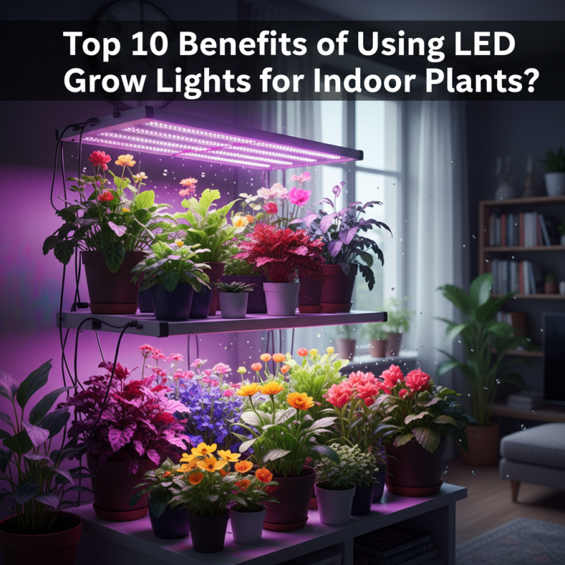 Top 10 Benefits of Using LED Grow Lights for Indoor Plants?