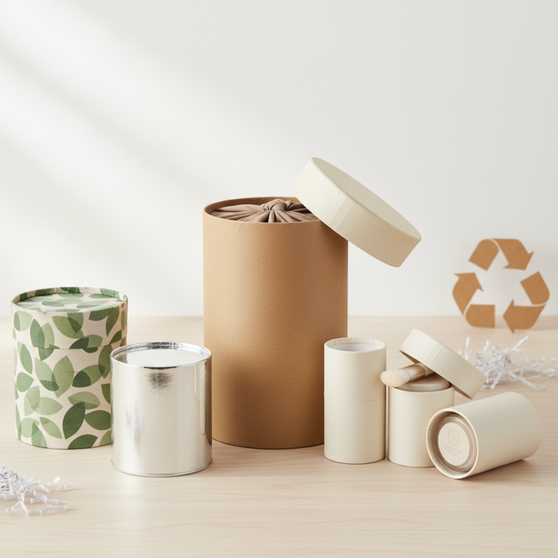 What is a Cylinder Paper Box and How is it Used?