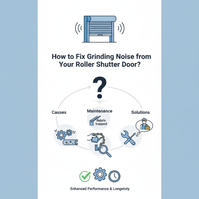 How to Fix Grinding Noise from Your Roller Shutter Door?