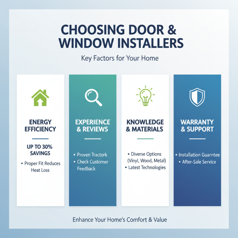 Best Door and Window Installers for Your Home Needs?
