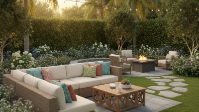 Top 10 Outdoor Furniture Sofas You Need for Your Garden?
