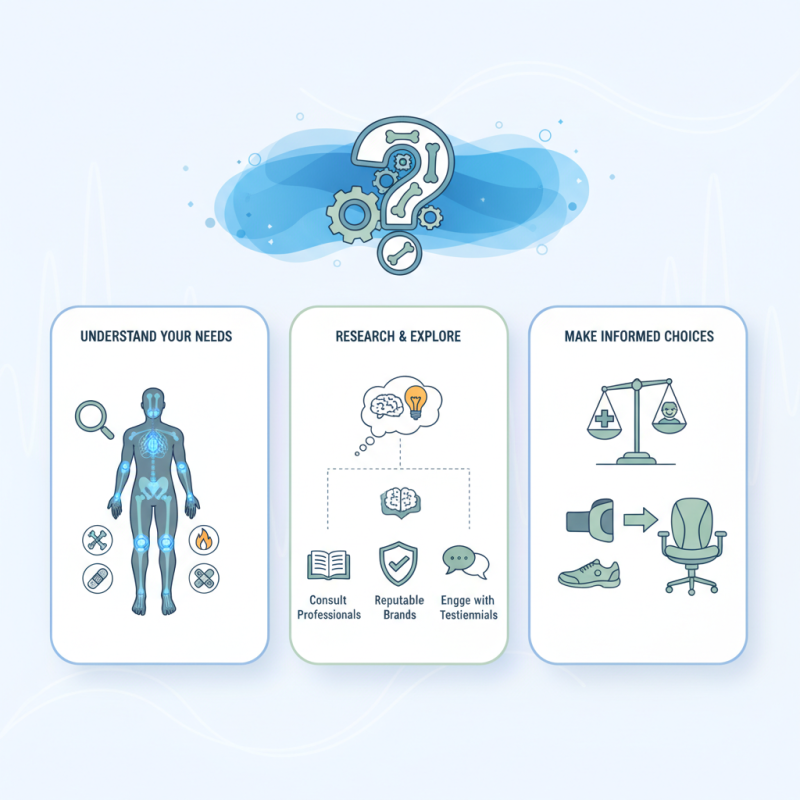 How to Choose the Best Orthopedic Products for Your Needs?