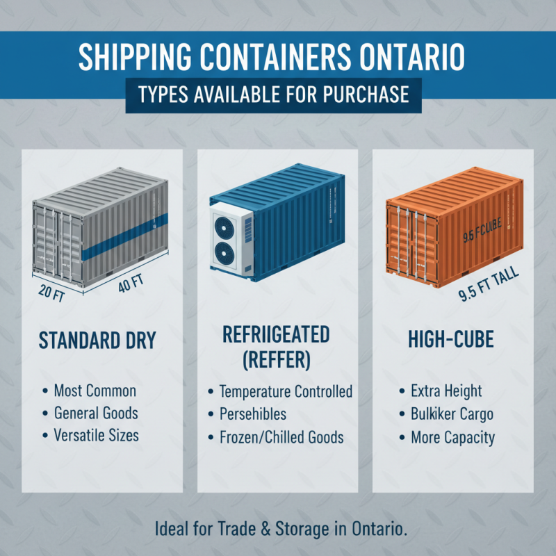How to Buy Shipping Containers in Ontario for Global Trade?