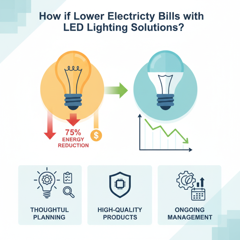 How to Lower Electricity Bills with LED Lighting Solutions?