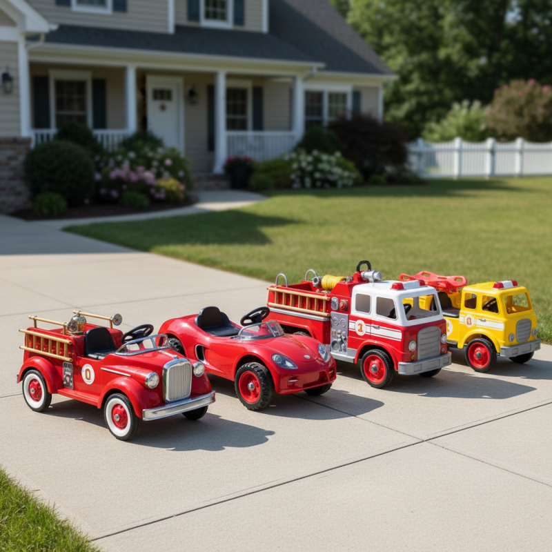 2026 Best Fire Truck Pedal Car for Kids How to Choose?