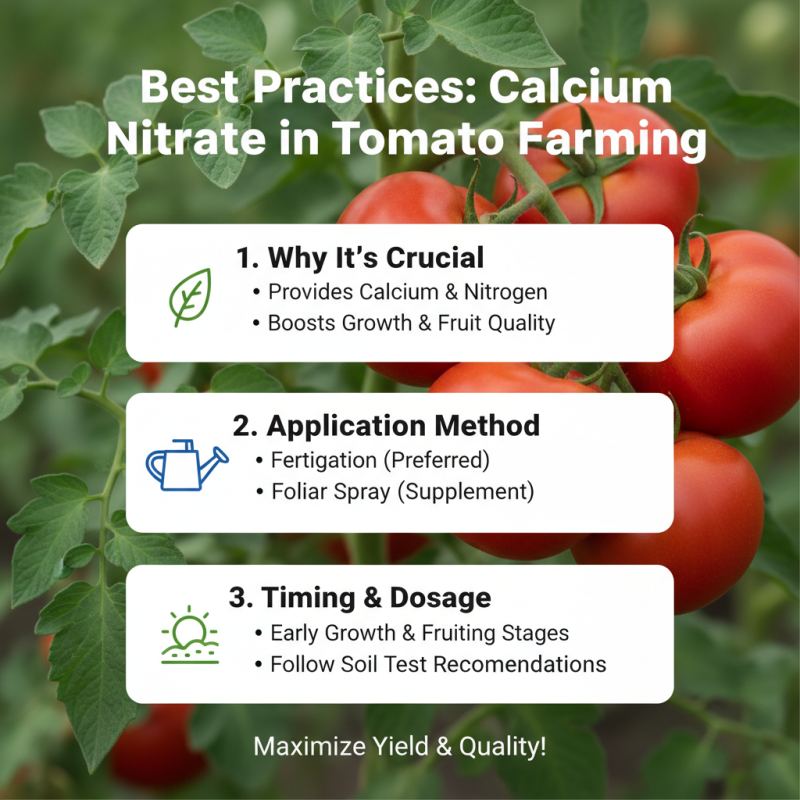 China Top Calcium Nitrate for Tomatoes Benefits and Best Practices?