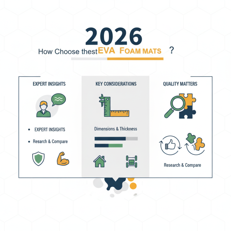2026 How to Choose the Best Eva Foam Mats for Your Needs?