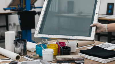 Top 10 Screen Printing Materials for Your Business Success?