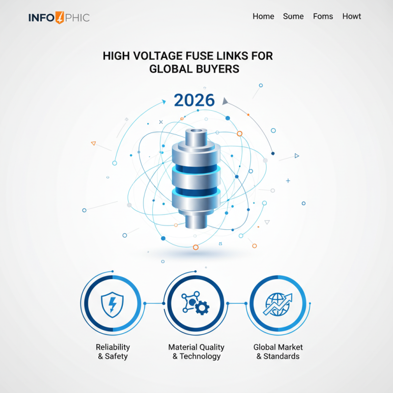 2026 Top High Voltage Fuse Links for Global Buyers?