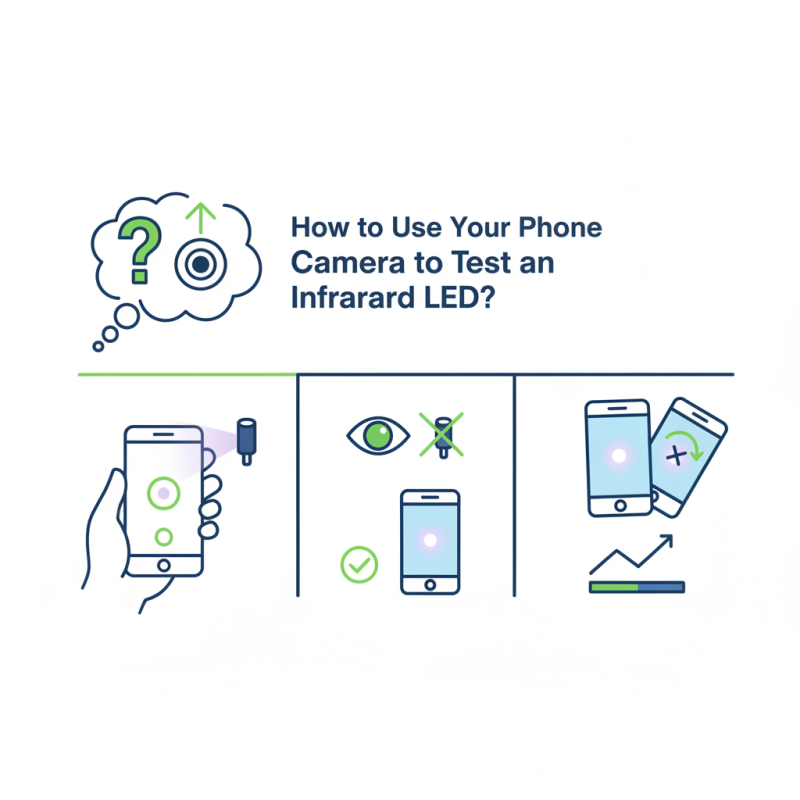 How to Use Your Phone Camera to Test an Infrared LED?