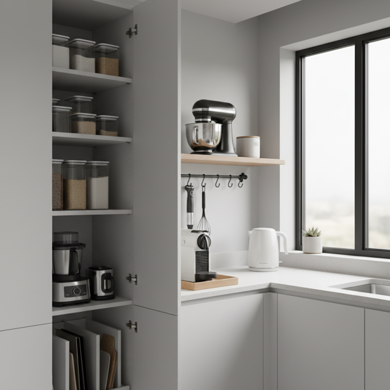 10 Tips to Organize Small Kitchen Appliances in a Minimalist Space?