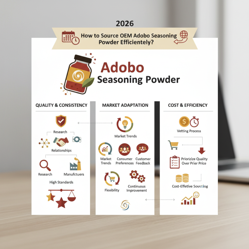 2026 How to Source OEM Adobo Seasoning Powder Efficiently?