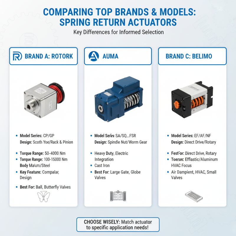 How to Choose the Best Spring Return Actuator for Your Needs?