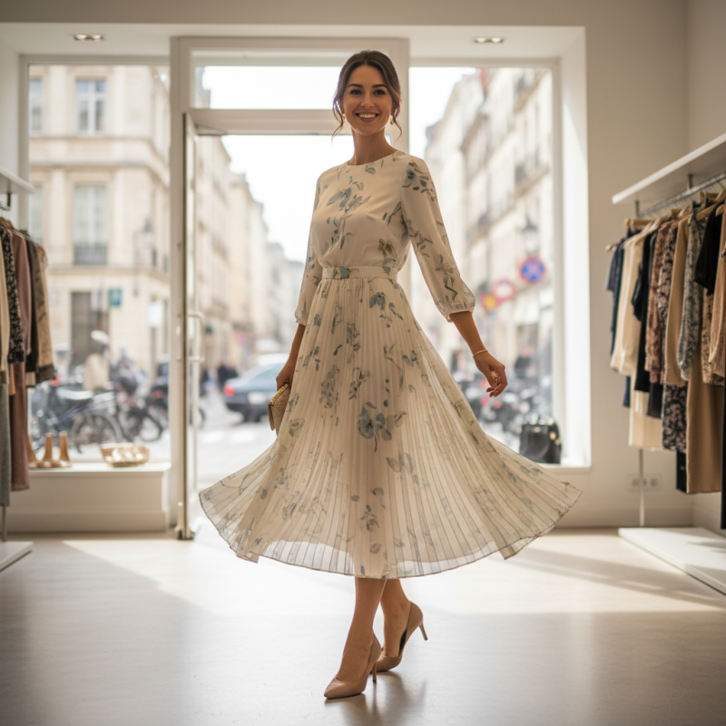 How to Choose the Perfect Midi Pleated Dress for Any Occasion?