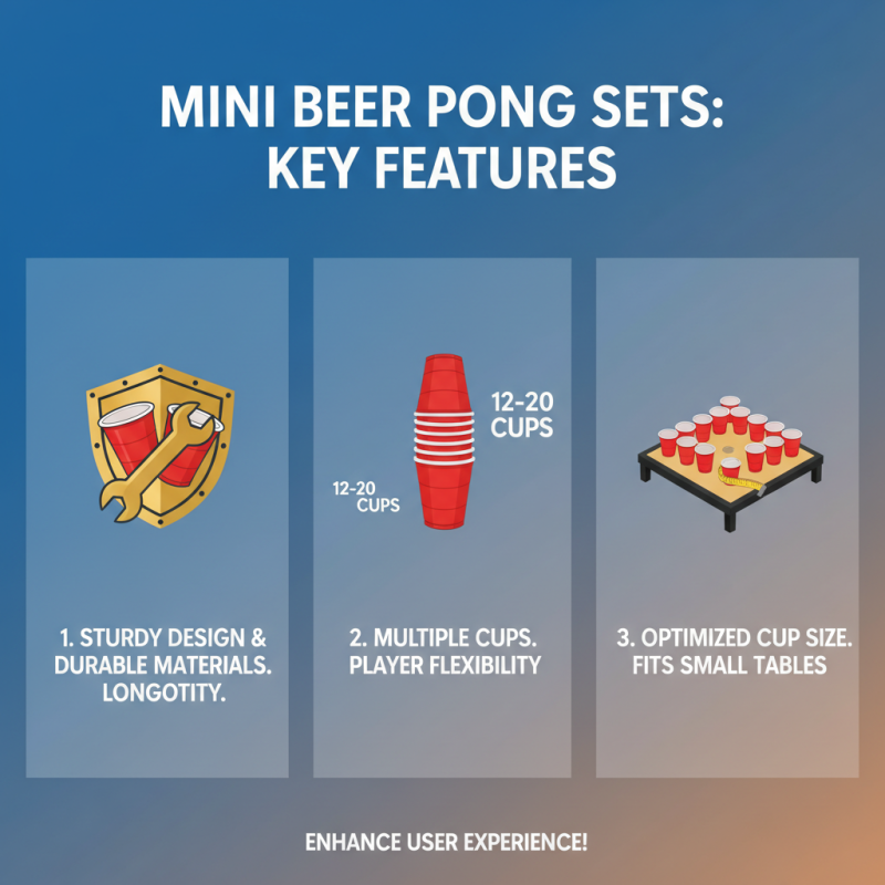 Discover the Best Mini Beer Pong Games for Global Buyers?