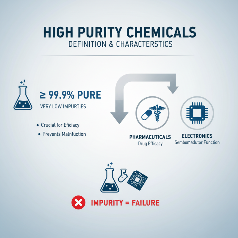 What Are High Purity Chemicals and Their Uses in Industry?