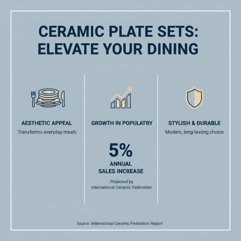 Best Ceramic Plate Sets for Stylish Dining Solutions?