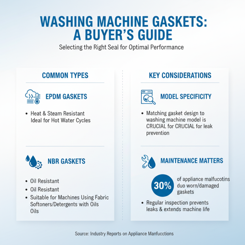 Best Rubber Gasket for Washing Machines What to Consider?