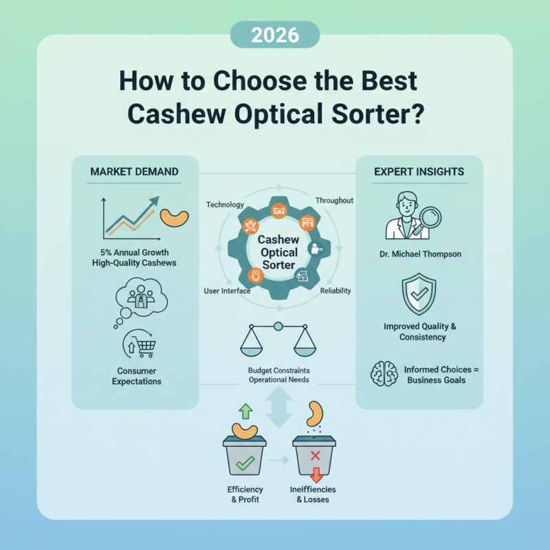 2026 How to Choose the Best Cashew Optical Sorter?