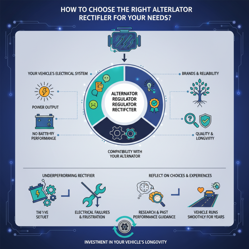 How to Choose the Right Alternator Regulator Rectifier for Your Needs?