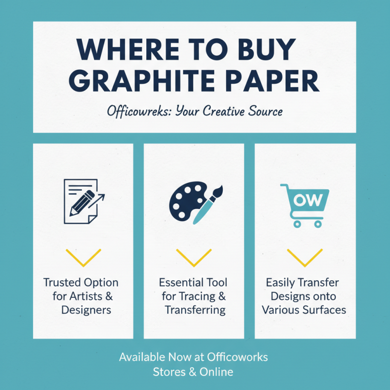 What is Graphite Paper and Where to Buy at Officeworks?