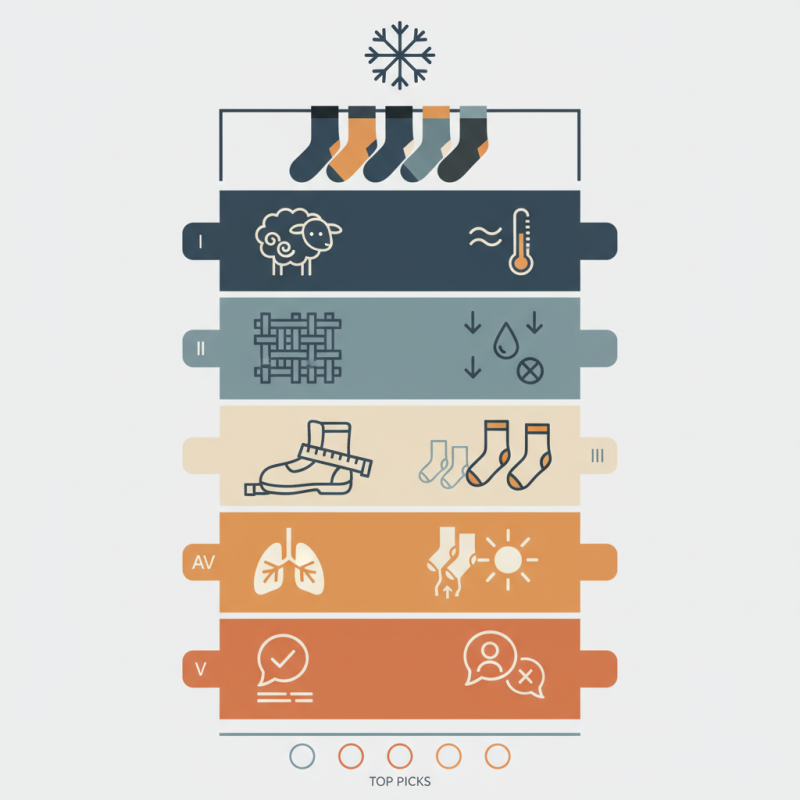 Best 5 Socks for Cold Weather Activities to Keep You Warm?