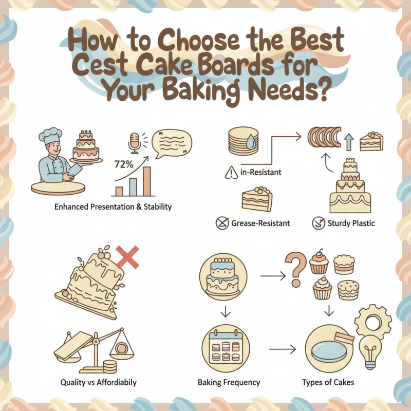 How to Choose the Best Cake Boards for Your Baking Needs?