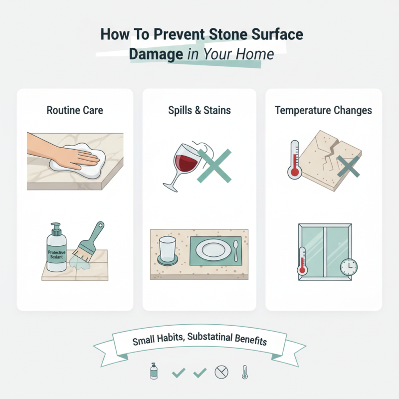 How To Prevent Stone Surface Damage in Your Home