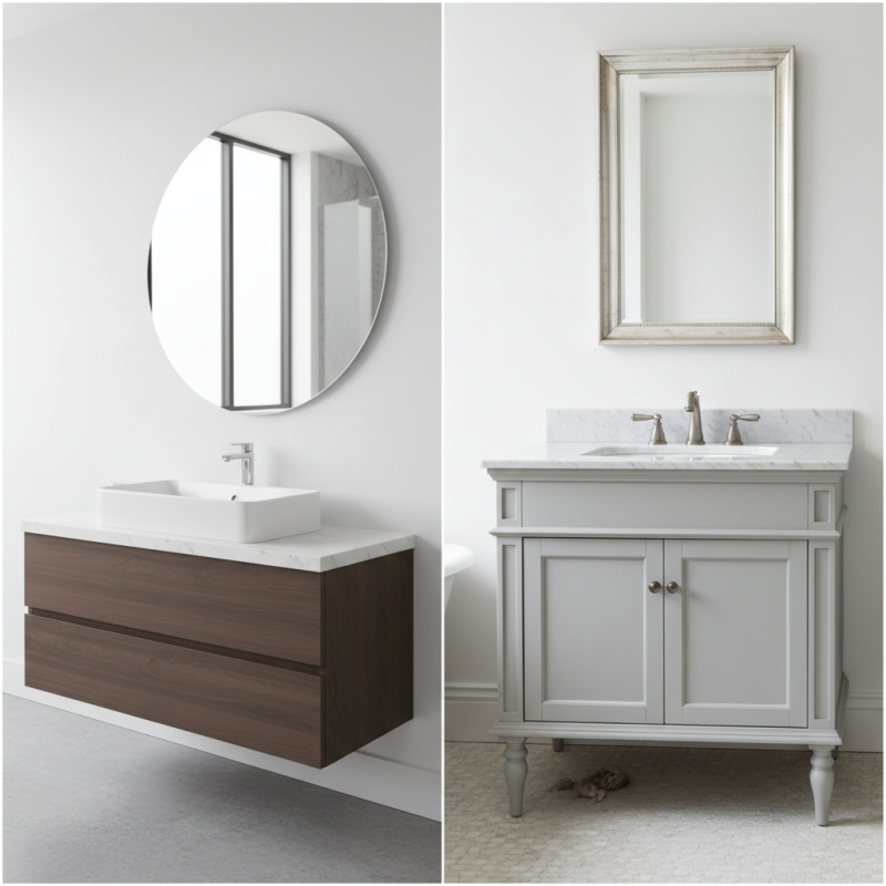 2026 How to Choose Between Wall Mounted and Freestanding Vanities?