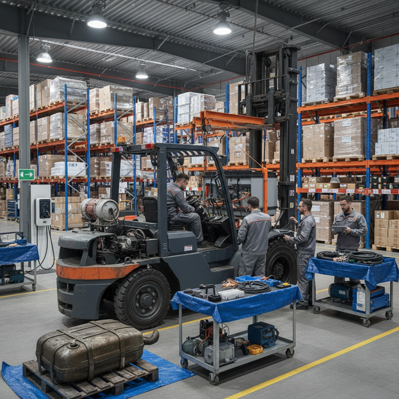 How to Convert Diesel Forklift to Electric Power Easily?