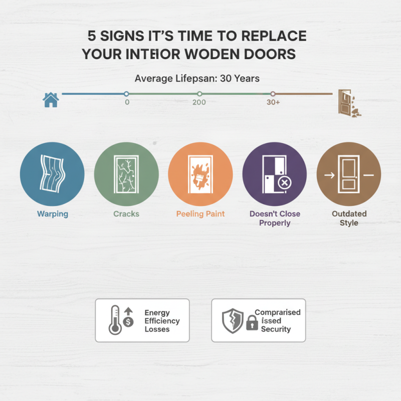 5 Signs It’s Time to Replace Your Interior Wooden Doors?
