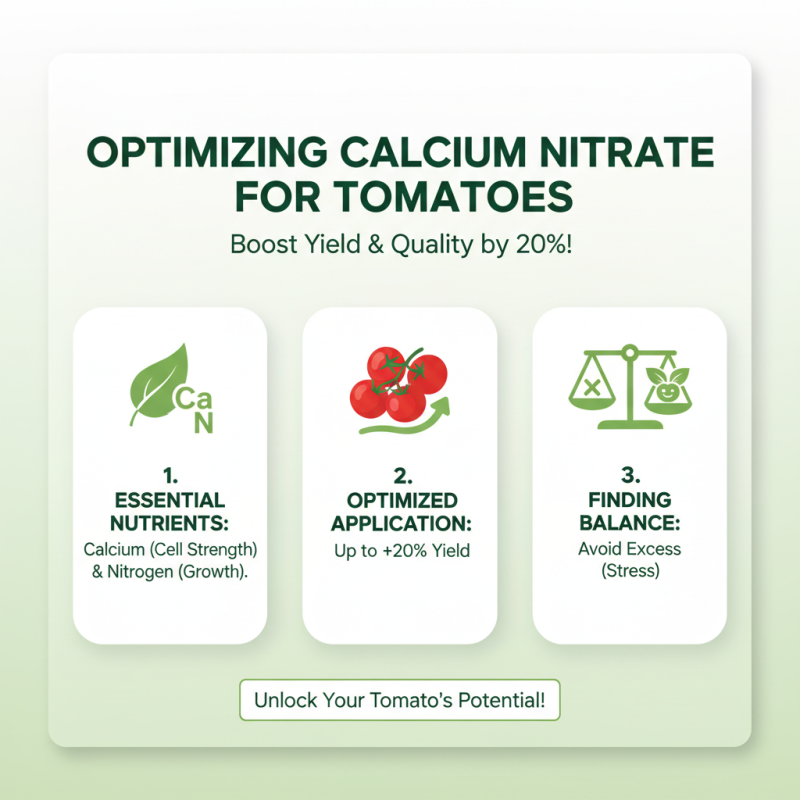 China Top Calcium Nitrate for Tomatoes Benefits and Best Practices?
