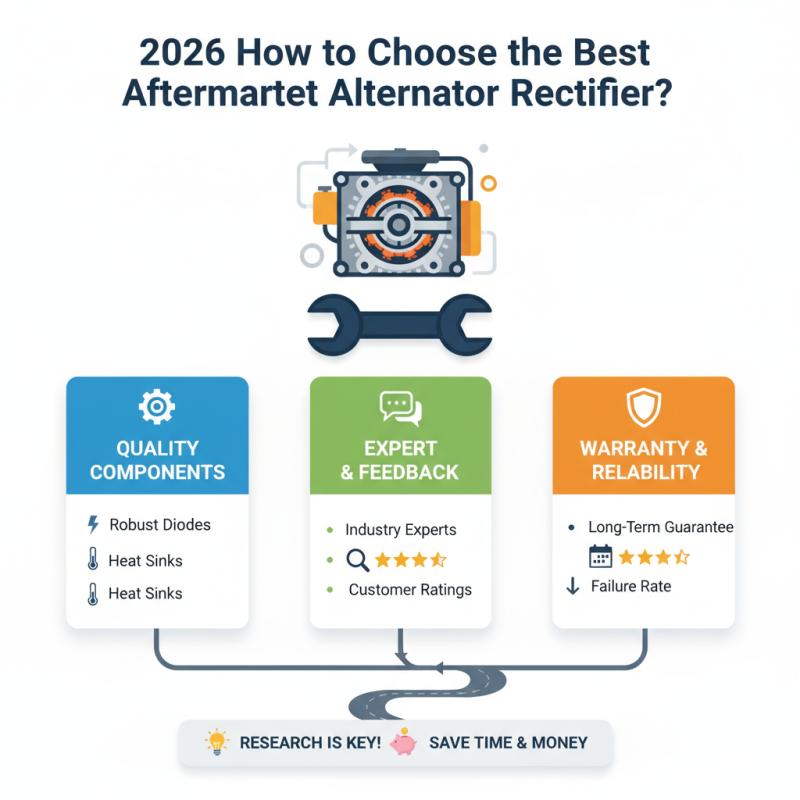2026 How to Choose the Best Aftermarket Alternator Rectifier?