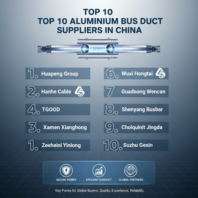 Top 10 Aluminium Bus Duct Suppliers in China for Global Buyers?