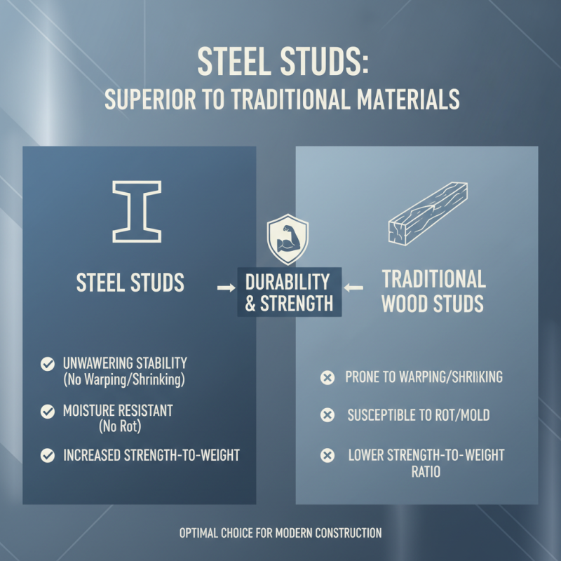 Top 5 Benefits of Using Steel Studs for Construction Projects?