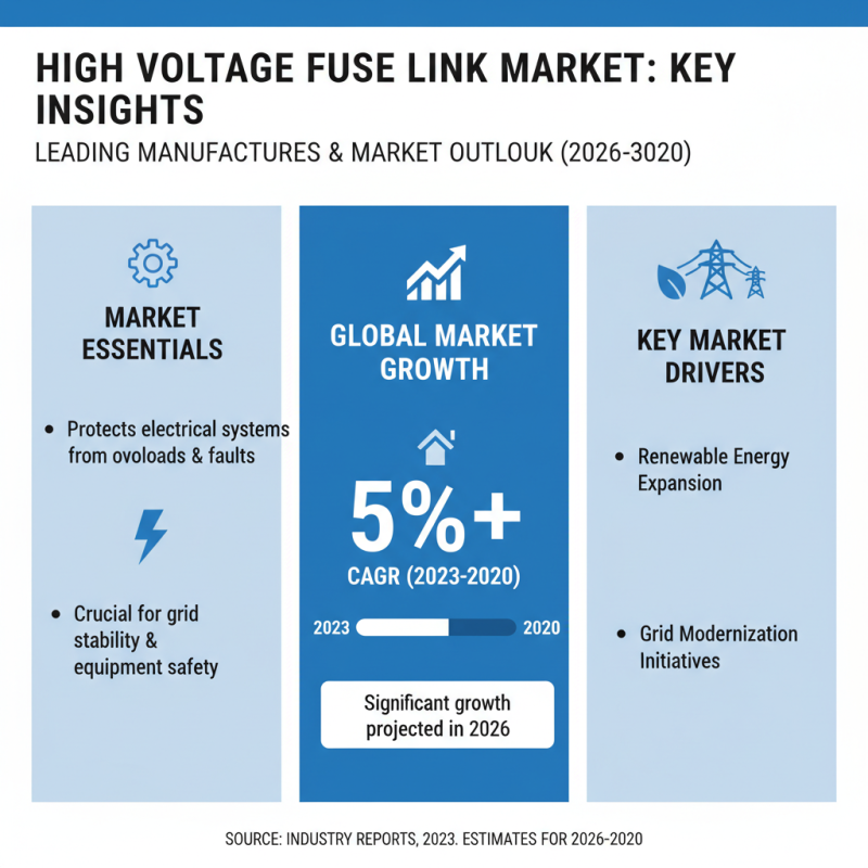 2026 Top High Voltage Fuse Links for Global Buyers?
