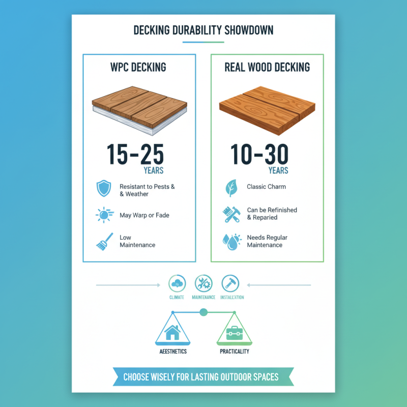 How Long Does WPC Decking Last Compared to Real Wood?
