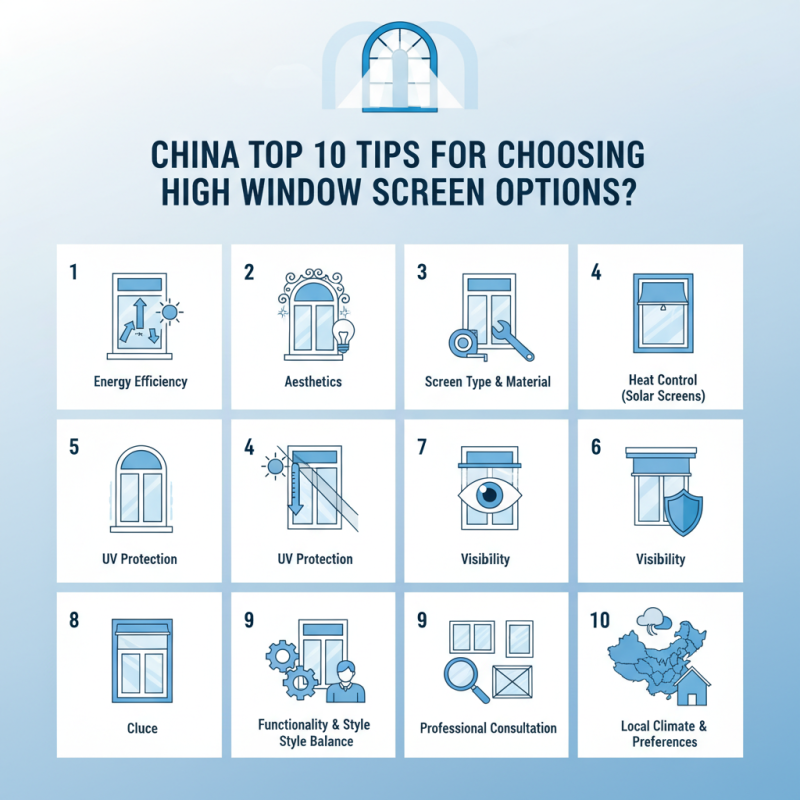 China Top 10 Tips for Choosing High Windows Screen Options?