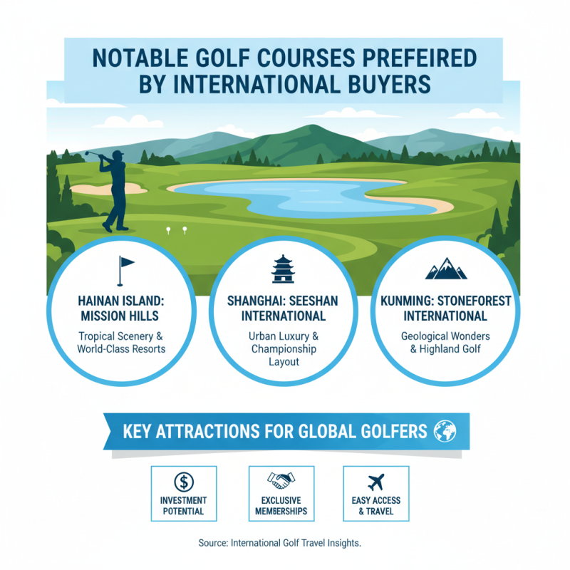 Best Golf Courses in China for International Buyers?