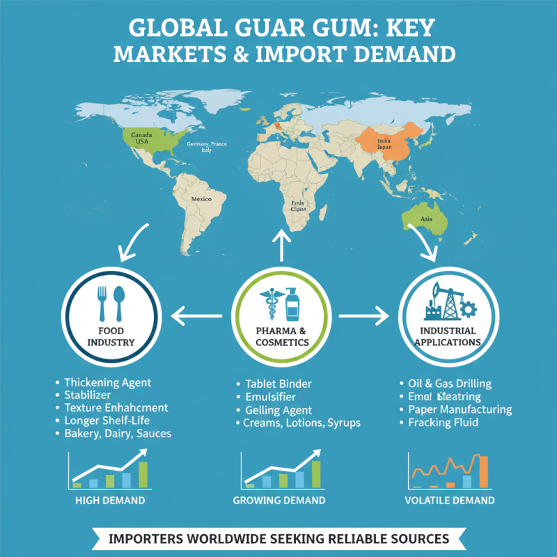 Why are Guar Gum Importers Essential for Global Trade?