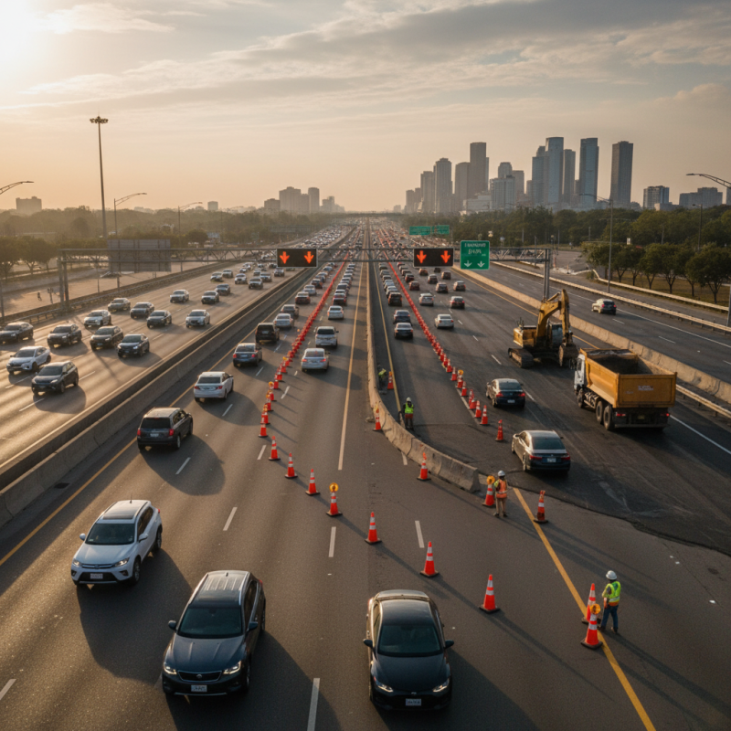 How to Effectively Manage Traffic Flow in Temporary Work Zones?
