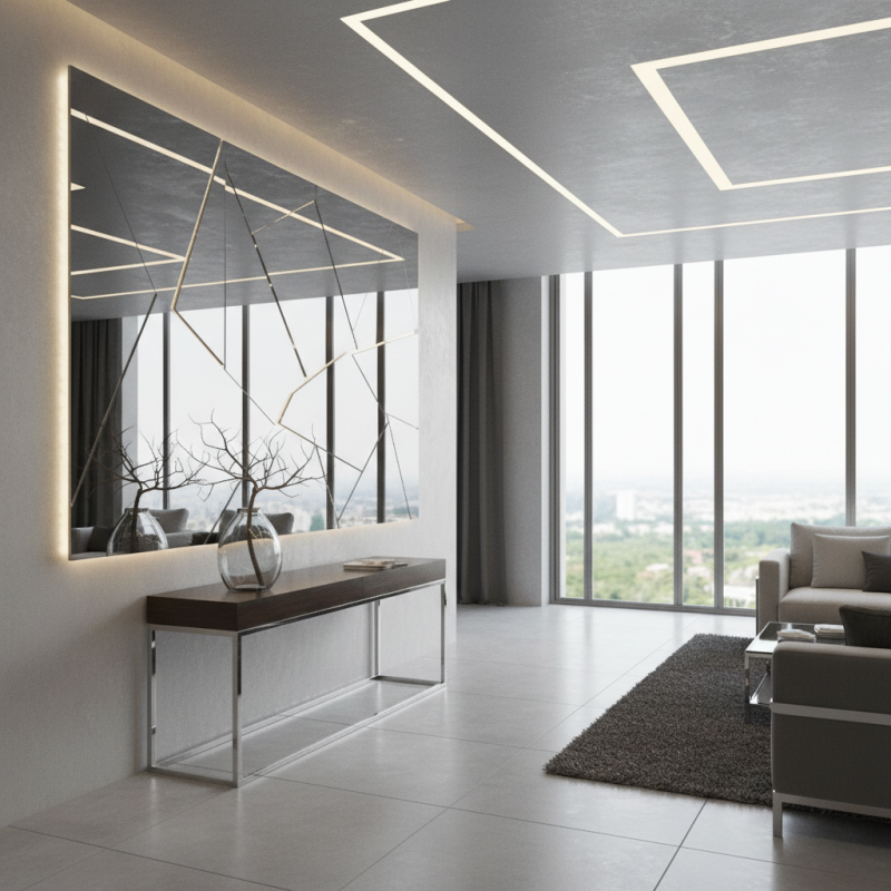 China Top Aluminum Mirror Polish Profile for Modern Interior Design?