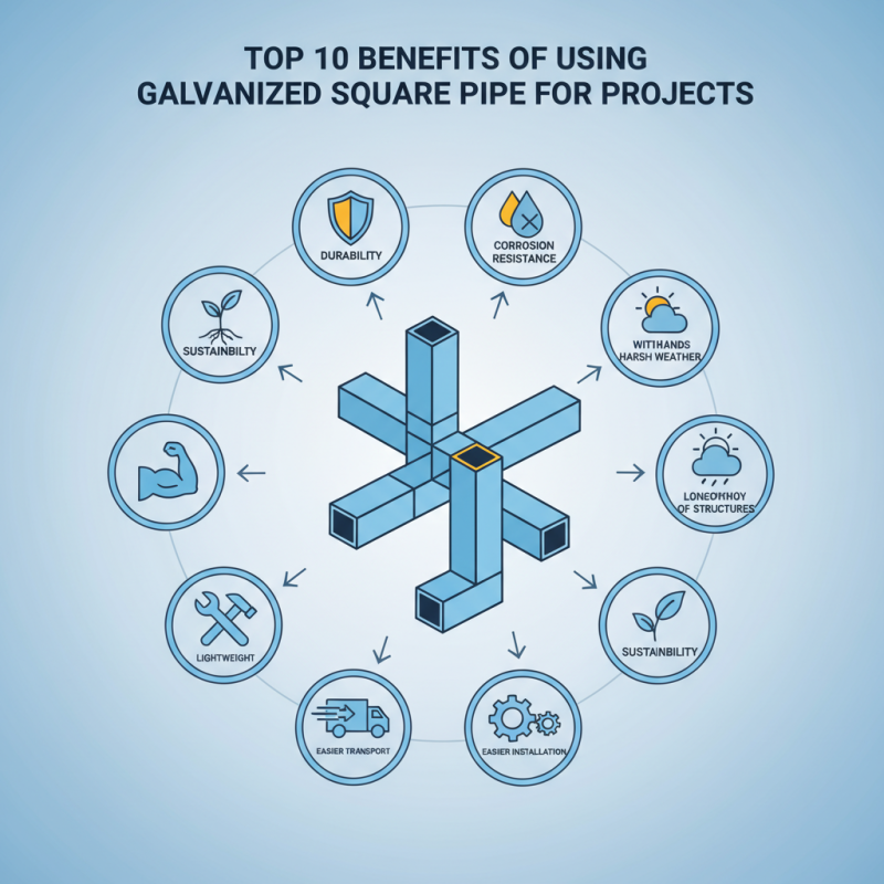 Top 10 Benefits of Using Galvanized Square Pipe for Projects