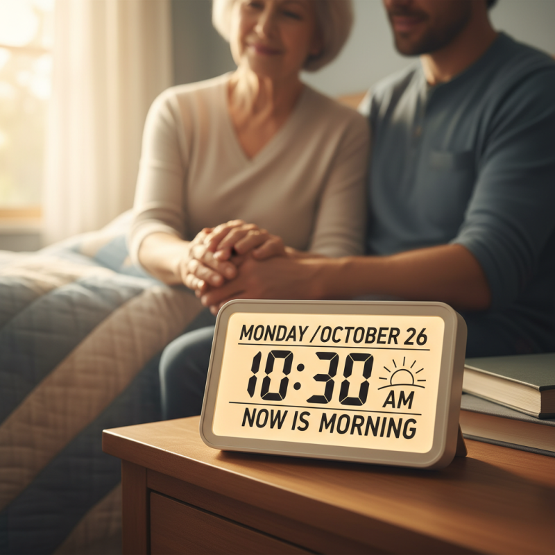 Why Choose a Dementia Clock for Caregiving Support?